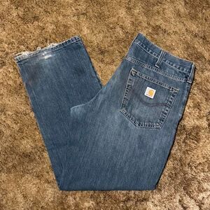 Vintage Carhartt Relaxed Fit Distressed Jeans Mens Size 36 x 30